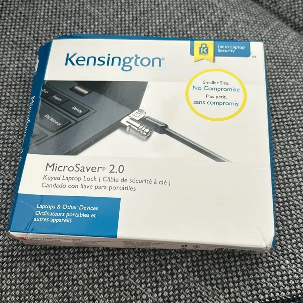 Kensington MicroSaver 2.0 Keyed Laptop Lock